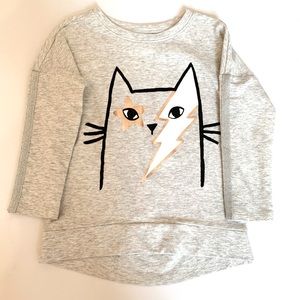 Toddler hi low sweatshirt